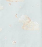 Good Night Sky Organic Warmer Beekeeper™ Wearable Baby Blanket - Ice Flow